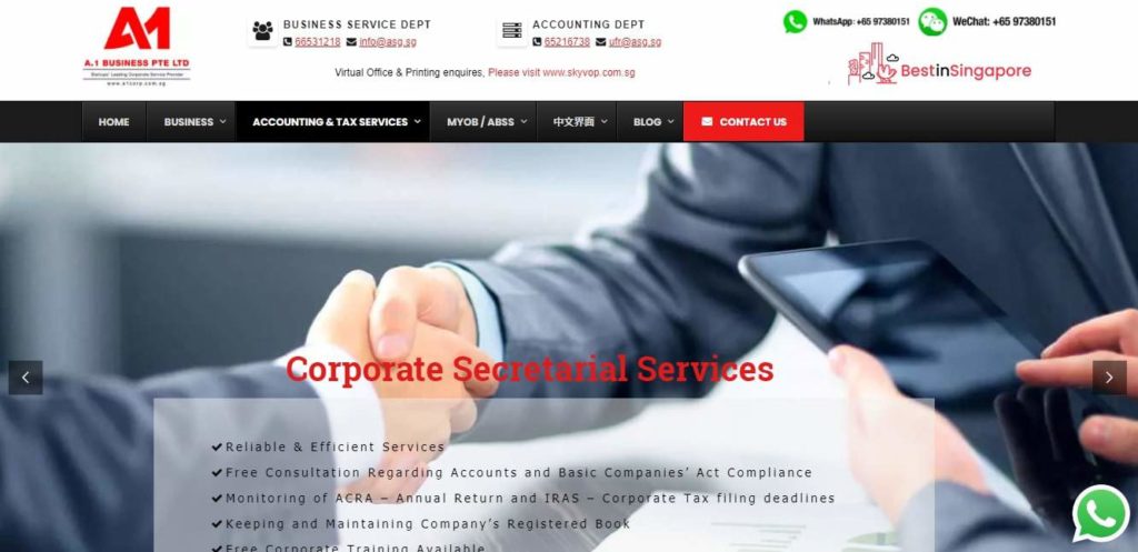 The 36 Options for the Best Accounting Services in Singapore [2021 ]