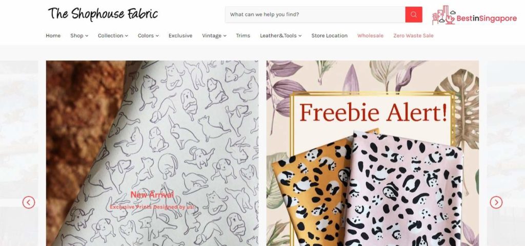 The Shophouse Fabric's Homepage