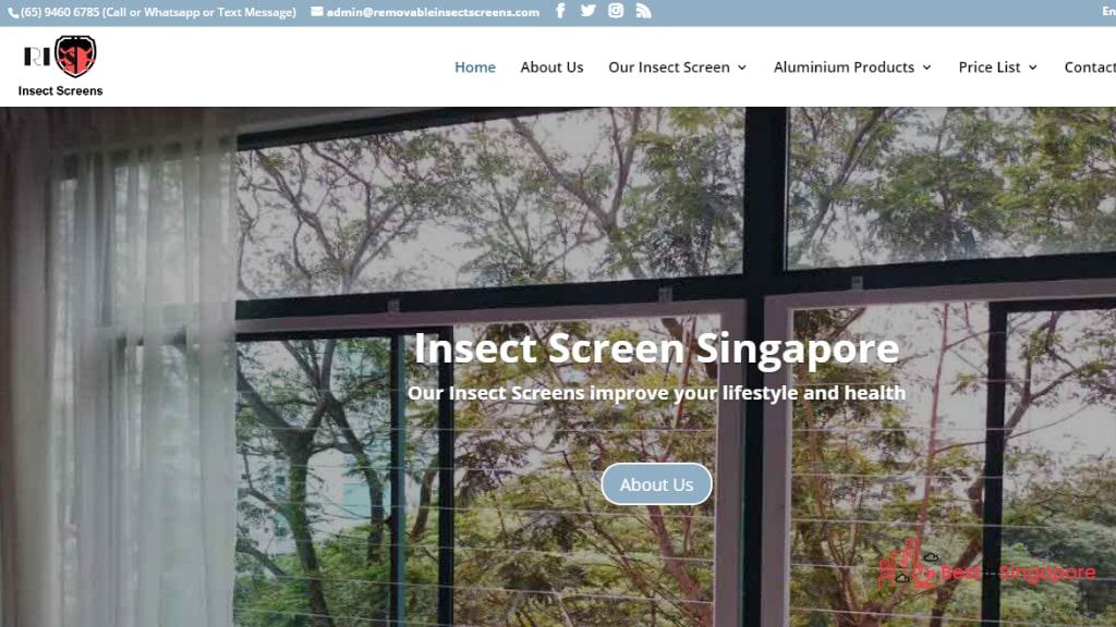 Removable Insect Screens (RIS)'s Homepage