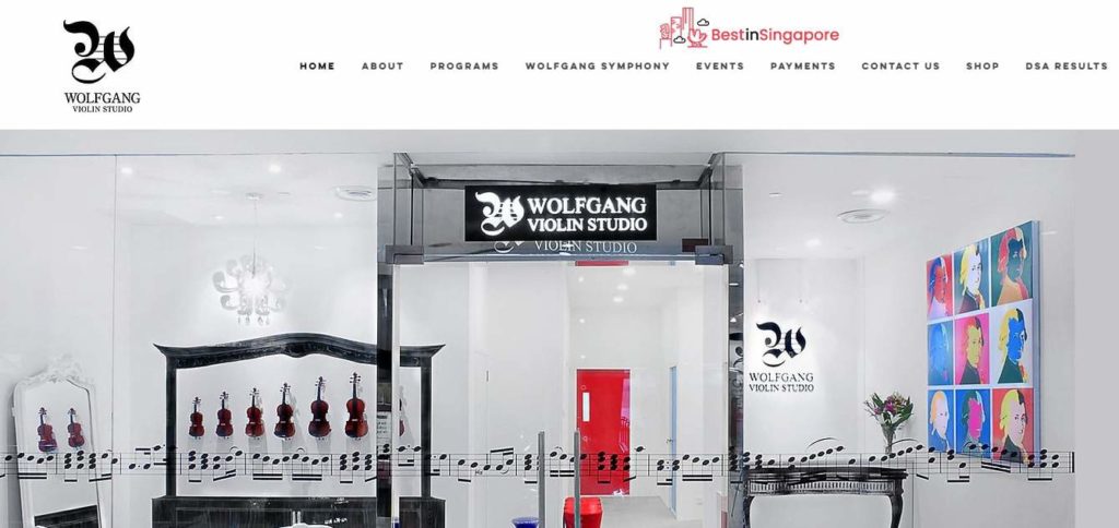 Wolfgang Violin Studio's Homepage
