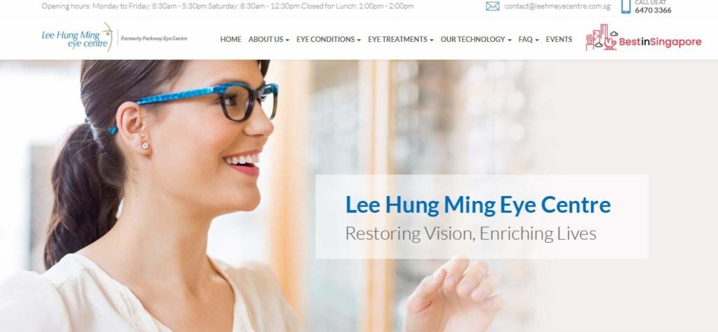 Asia Pacific Eye Centre's Homepage