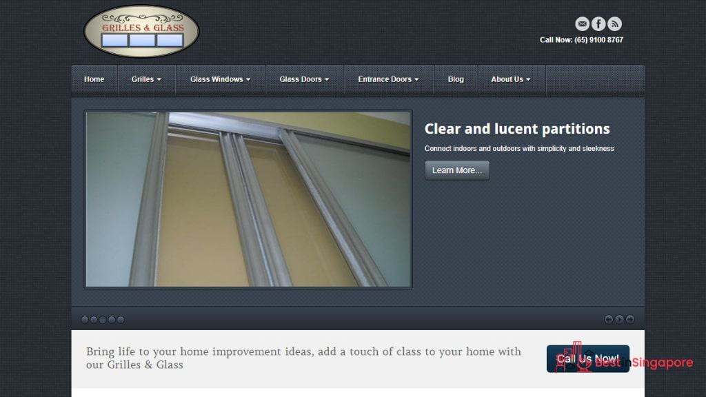 Grilles N Glass' Homepage