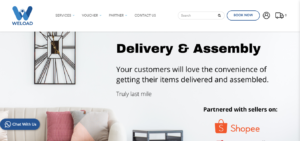 Weload SG Homepage