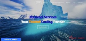Maxicool Services' Homepage