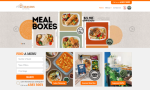 Four Seasons Catering' Homepage