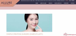 Allure Plastic Surgery's Homepage