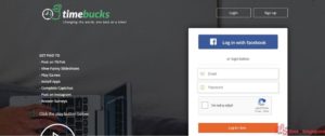 Timebucks' Homepage