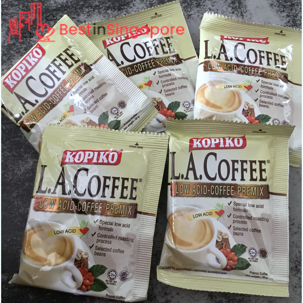 Kopiko L.A. Low Acid White Coffee Premix