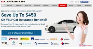 sgCarMart' Homepage