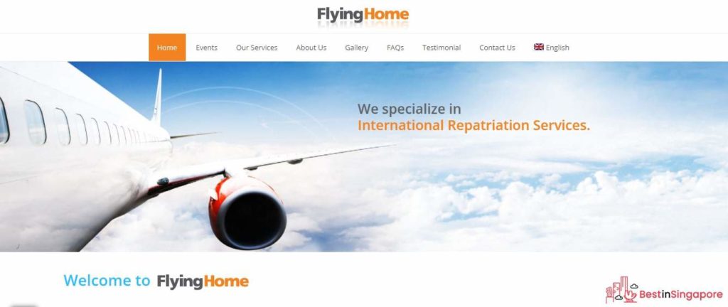 Flying Home's Homepage