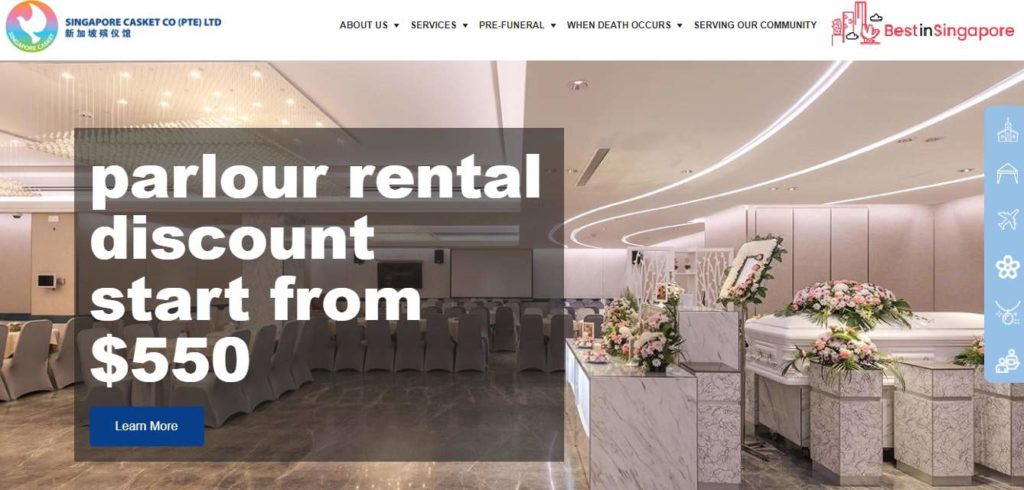 Singapore Casket's Homepage