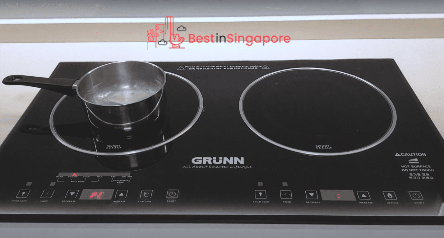 Grunn Dual Induction Ceramic Cooker Hob GDIC-2900