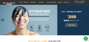 Bio Aesthetic Medispa' Homepage