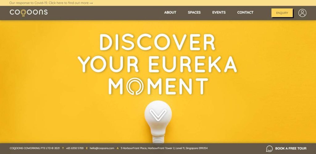 CoQoons Coworking's Homepage