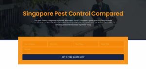 Pest Control Compared's Homepage
