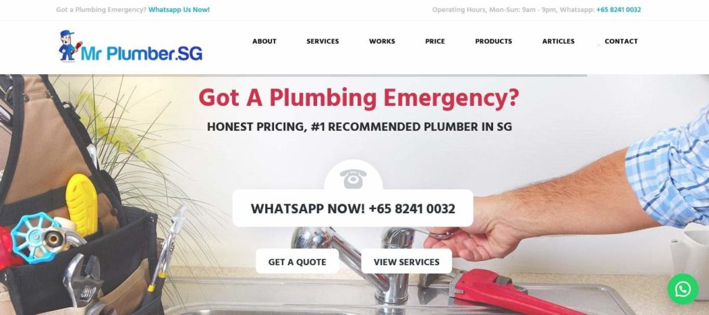 Mr Plumber SG's Homepage