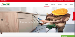 Rapid Pest Control' Homepage