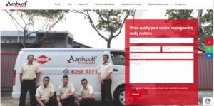 Aardwolf Pestkare' Homepage