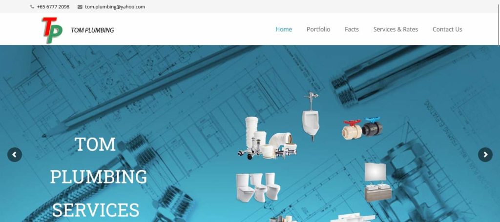Tom Plumbing's Homepage