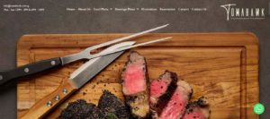 Tomahawk - Contemporary Steakhouse Homepage