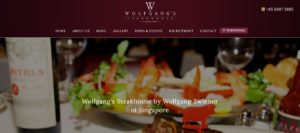 Wolfgang’s Steakhouse Homepage