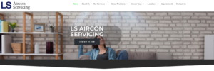 LS Aircon Servicing' Homepage