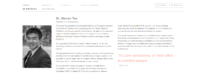 Dr. Steven Teo – STO+G's Homepage