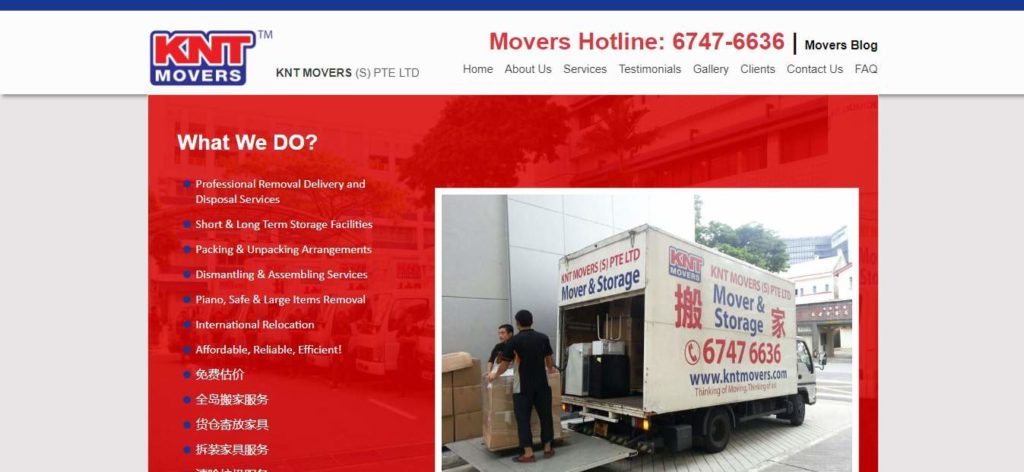 KNT Movers' Homepage