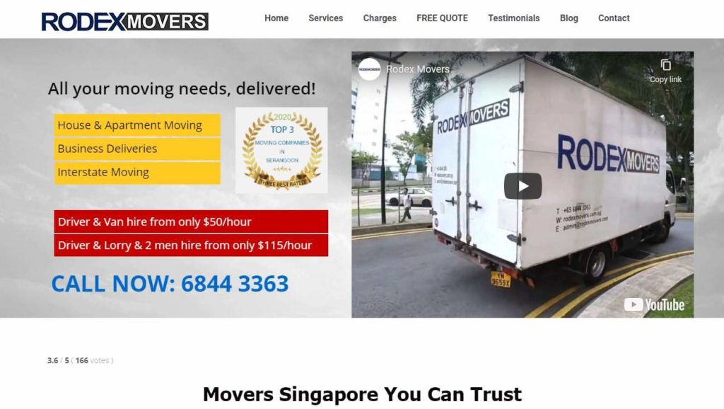 Rodex Movers' Homepage