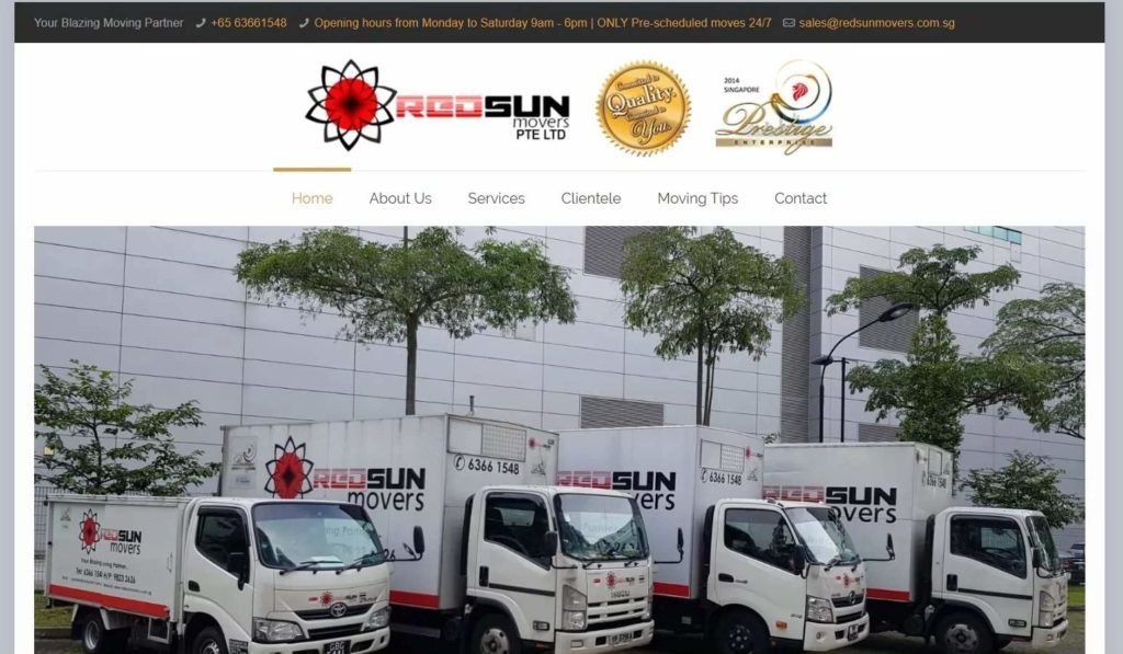 Red Sun Movers' Homepage