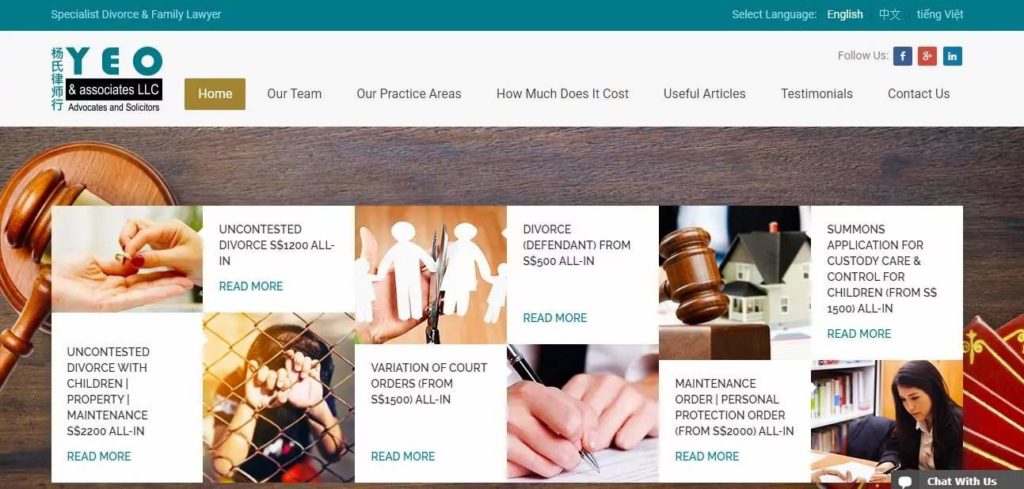 YEO & Associates LLC's Homepage