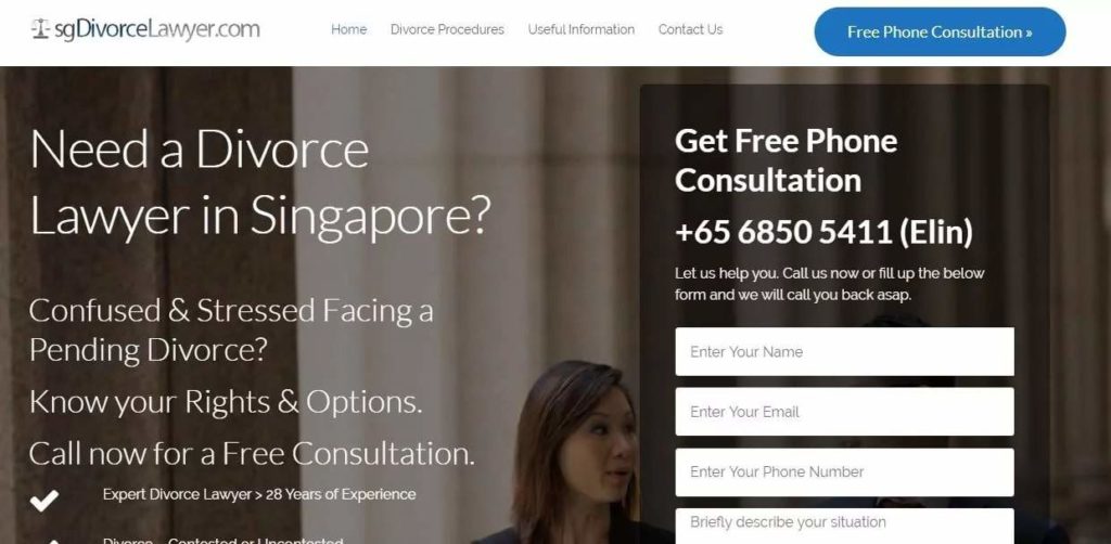 SG Divorce Lawyer's Homepage
