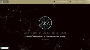 AKA Car Rental Homepage