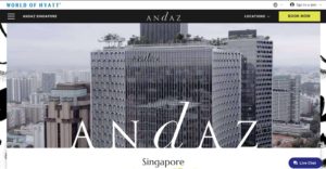 Andaz Wedding Homepage