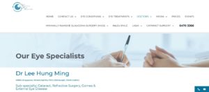 Asia Pacific Eye Centre (Formerly Lee Hung Ming Eye Centre) Homepage