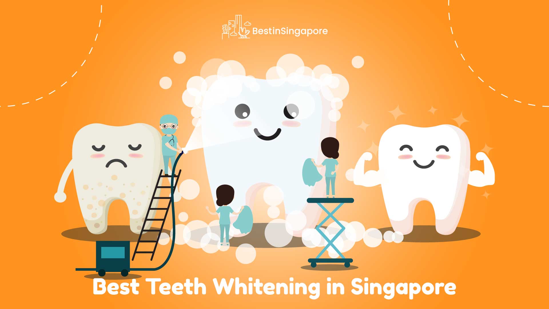 The Top 12 Clinics for Best Teeth Whitening in Singapore [2021 ]