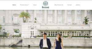 Bonsai Law Corporation Homepage