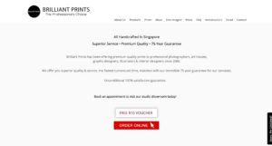 Brilliant Prints Homepage