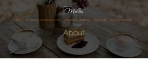 Cafe Melba Homepage