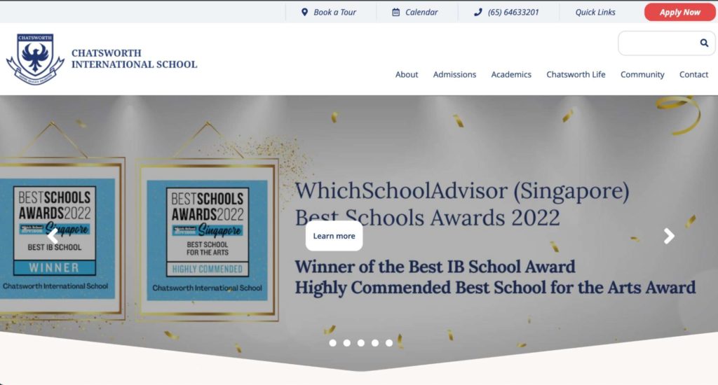 Chatsworth International School Homepage