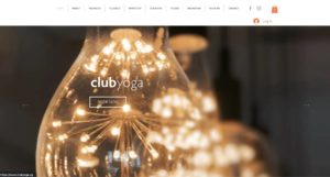 Club Yoga Homepage