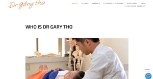 Dr. Gary Tho - ChiroWorks Homepage