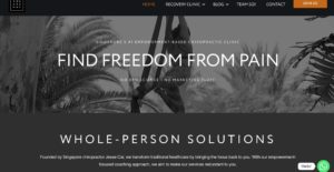 Dr. Jesse Cai - Square One Active Recovery Homepage