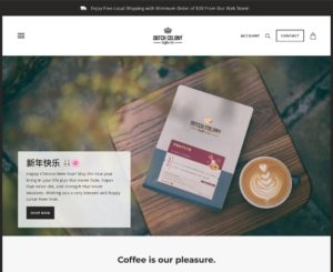 Dutch Colony Coffee Co. Homepage