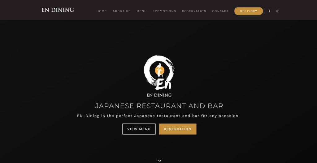 EN Dining Homepage