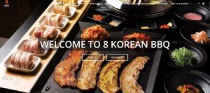 Eight Korean BBQ Homepage