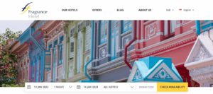 Fragrance Hotel Balestier Homepage