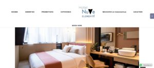 Hotel NuVe Elements Clarke Quay Homepage