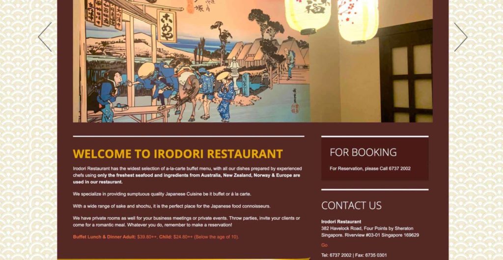 Irodori Homepage