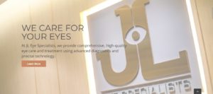 JL Eye Specialists Homepage